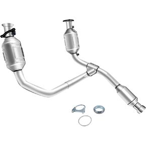 Catalytic Converter Compatible with chevy Silverado 1500 2014-2018 4.3L 5.3L,Suburban/Tahoe 2015-2016 5.3L,Replace 645159,50497,50563(EPA Compliant high flow catalytic converter)