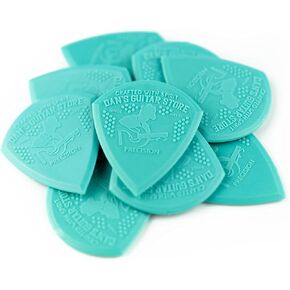 The Precision Pick PINK - 10-Pack - Premium high grip precision high visibility plectrums from Dans Guitar Store