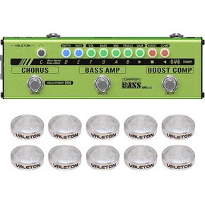 VALETON Dapper Bass DI Preamp Stage Session Gigging Gear Multi-Effects Pedal