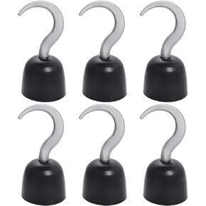 Tongcloud 6pcs Pirate Hooks Captain Costume Hook