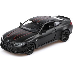 1/36 Scale BMW M4 Diecast Model Cars,Pull Back Vehicles BMW Toy Cars,Cars Gifts for Boys Girls(Black)
