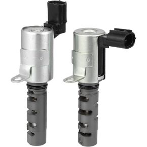 X AUTOHAUX 1 Pair Engine Variable Timing Oil Control Valve Solenoid 4884695AB 4884483AC for Dodge Caliber 2007-2011 for Dodge Avenger 2008-2014