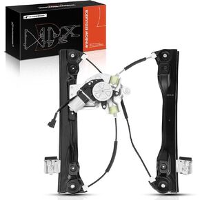 A-Premium Electric Power Window Regulator with Motor Replacement for Chevrolet Cruze 2011-2012 (Up to 04/26/2012) Front Passenger Side Without Anti-Pinch; w/2 Wires