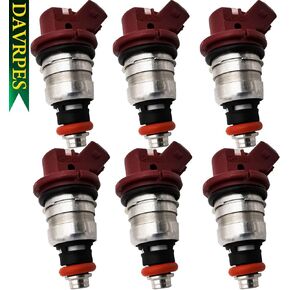 6PCS 804528 Fuel Injector Fuel Spray Nozzle Engine For Mercury Mariner Outboard Optimax DFI 1.5L-3.0L Replace#75-90-115-200-225｜37001