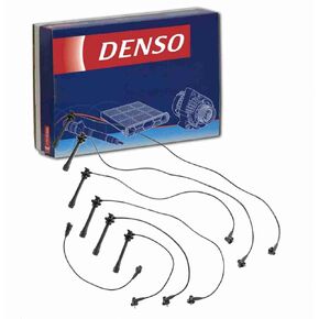 DENSO Spark Plug Wire Set compatible with Toyota Land Cruiser 4.5L L6 1993-1997