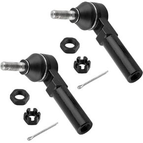 Pair (2) Front Left & Right Outer Tie Rod End Links for Buick Electra LeSabre Park Avenue for Cadillac Deville for Olds Bonneville Regency ES2261