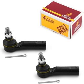 Metrix Premium Chassis Parts - 2 PC Front Outer Tie Rod End Kit Fits 2009-2010 Pontiac Vibe, 2009-2019 Toyota Corolla, 2009-2014 Toyota Matrix, Replacement ES800525, Made in Europe