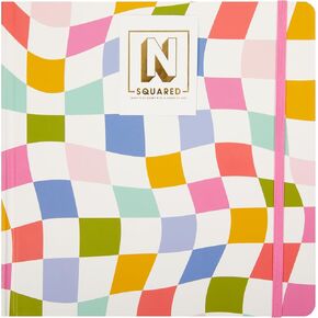C.R. Gibson Squared 3-in-1 Journal, Checkerboard (J3N1S-25500)