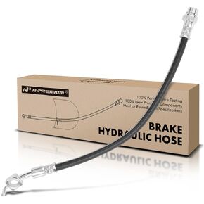 A-Premium Rear Driver Outer Brake Hydraulic Hose Compatible with Volvo Models - S60, S60 Cross Country, S80, V60, V60 Cross Country, V70, XC60, XC70 - Replace# 32246098