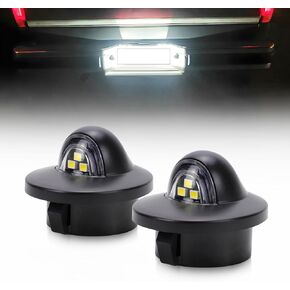 LED License Plate Light Bright White SMD Tag Light Compatible with Ford F150 F250 F350 (2 Pack)