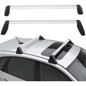 OCPTY Roof Rack Cross Bars Fit for Subaru Impreza 2017 2018 2019 2020 Luggage Racks Rooftop Cargo Carrier Bag Luggage Kayak Canoe Bike Snowboard Skiboard(Fits Side Rails Models ONLY)