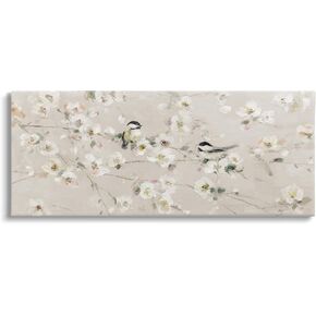 Stupell Industries Birds & Apple Blossom Canvas Wall Art by Sally Swatland