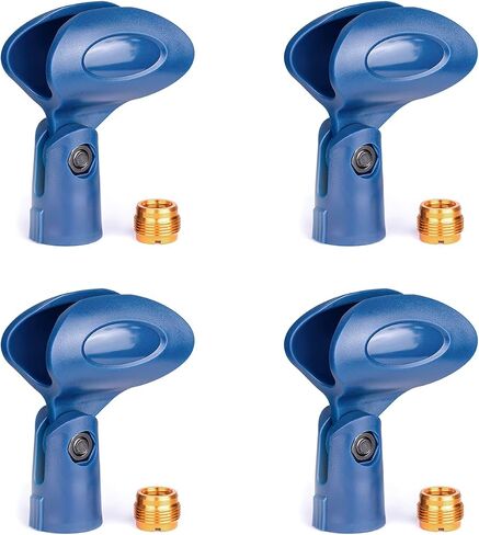 Rannsgeer Wired and Wireless Microphone Clip Holder (4 Pack) in Saudi Arabia