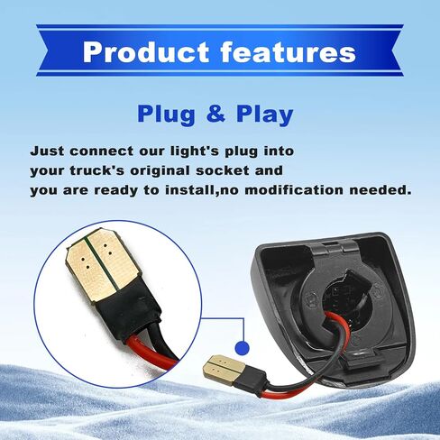 مجموعة مصابيح LED كاملة للوحة الترخيص لسيارة Chevy Silverado 1500 2500 3500 Suburban Tahoe GMC Sierra 1500 2500 3500 Yukon XL Escalade 6000K أبيض (قطعتان) in Kuwait