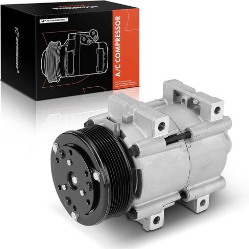 A-Premium A/C Compressor with Clutch Compatible with Ford Excursion 7.3L 2000-2003 in Saudi Arabia