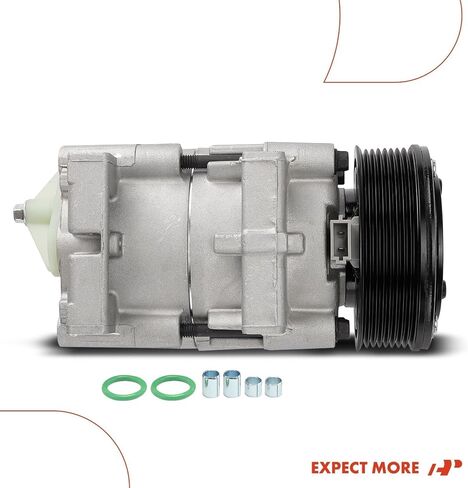 A-Premium A/C Compressor with Clutch Compatible with Ford Excursion 7.3L 2000-2003 in Saudi Arabia