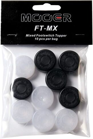 MOOER Candy Footswitch Toppers Colorful Footswitch Toppers 10pcs 10 colors Mixed FT-MX in Kuwait