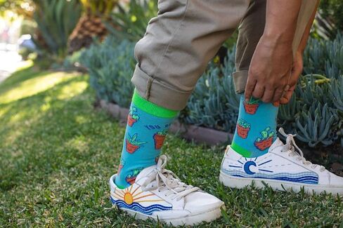 Crazy Dog T-Shirts Women's I Want To Kiss You With The Back Of My Hand Socks Funny Sarcastic Slap Footwear in Kuwait