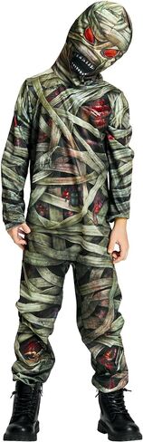 IKALI Zombie Mummy Kids Halloween Costume Boys Girls Toddlers Party Dress-up Jumpsuit in Saudi Arabia