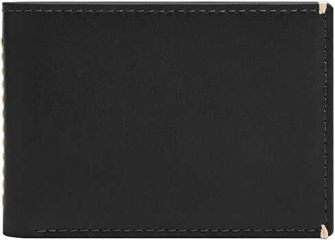 Fossil Men's Westover Front Pocket Wallet, Black in Saudi Arabia