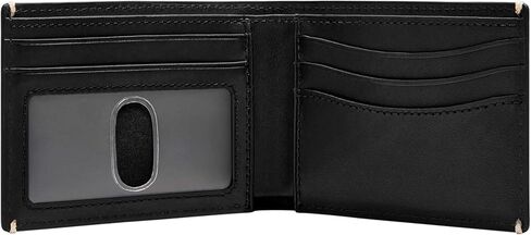 Fossil Men's Westover Front Pocket Wallet, Black in Saudi Arabia