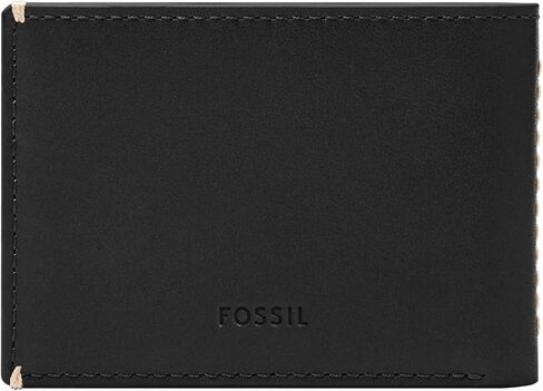 Fossil Men's Westover Front Pocket Wallet, Black in Saudi Arabia