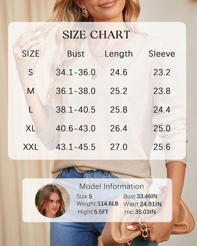 Arach & Cloz 2 Pack سترات نسائية 2024 خفيفة الوزن وناعمة ورقبة على شكل V وأكمام طويلة ملابس خريفية ملابس عصرية قمصان غير رسمية بلوفر in Kuwait