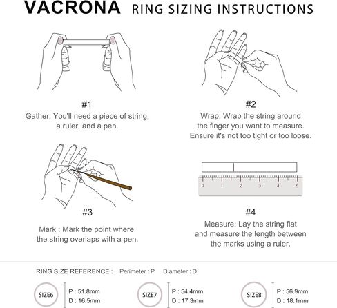 VACRONA 14K Gold Plated Rings for Women Trendy Cubic Zirconia Beaded Sparkle Stackable Rings Handmade Statement Rings Gold Hypoallergenic Finger Jewelry in Saudi Arabia