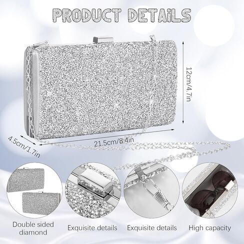 5 قطع قناع تنكر للنساء، مجموعة مجوهرات كريستال حجر الراين بريق حقيبة المحافظ وأقنعة الدانتيل المسائية وقلادة بلينغ وأقراط وأساور وخاتم لحفلات الهالوين وحفلات الزفاف in Kuwait