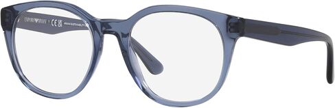 Emporio Armani Men's Ea3207f Low Bridge Fit Round Sunglasses in Saudi Arabia