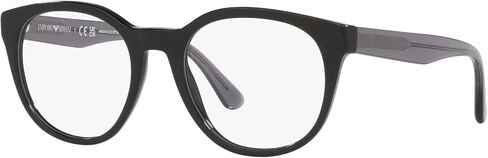 Emporio Armani Men's Ea3207f Low Bridge Fit Round Sunglasses in Saudi Arabia
