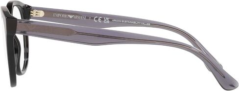 Emporio Armani Men's Ea3207f Low Bridge Fit Round Sunglasses in Saudi Arabia
