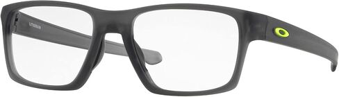 مجموعة نظارات أوكلي OX8140: OX 8140 814002 Litebeam Satin Gray Smoke ومجموعة ملحقات مقود أسود كبير in Saudi Arabia