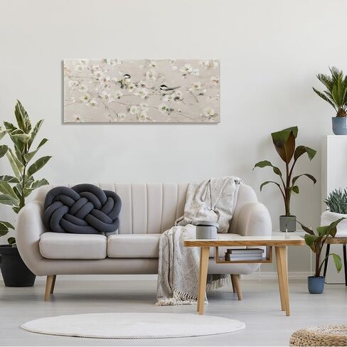Stupell Industries Birds & Apple Blossom Canvas Wall Art by Sally Swatland in Saudi Arabia