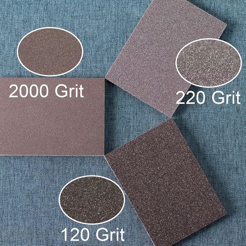 4PCS Sanding Sponge, Tivnhuils Sanding Block 180/280 Grit, Sanding Sponges for Wood Metal, Washable and Reusable in Saudi Arabia