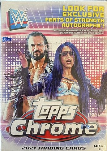 2021 Topps Chrome WWE Sealed Blaster Box in Saudi Arabia