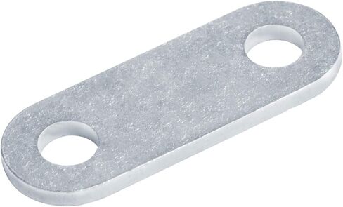 10 قطع 2-1/4 بوصة أشرطة تكبل أوراق المقطورة لربيع أوراق العين المزدوجة، عرض 1-1/4 بوصة، سمك 4.8 مم in Kuwait