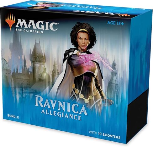 Magic: The Gathering Ravnica Allegiance Bundle | 10 Booster Packs + Land Cards (230 Cards) | Accessories in Saudi Arabia