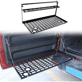 For Toyota FJ Cruiser 2007-2021 car center console side outlet storage bag trunk storage box (trunk storage rack)