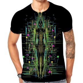 Graphic T Shirt for Men-Novelty Short Sleeve Tees