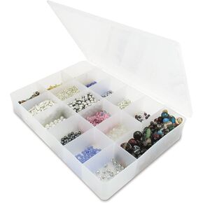 Beadalon Bead Box 7-Inchx11-Inch 17 Bin