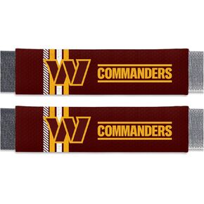 FANMATS 32115 Washington Commanders Team Color Rally Seatbelt Pad - 2 Pieces