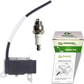ZhongfaTec-556-HHS A411001521 Ignition Coil with Spark Plug A411000490 A411000491 A411001520 for Backpack Blower PB-770 PB-770H PB-770T Fit Leaf blower replace OPPAMA ID#C11454