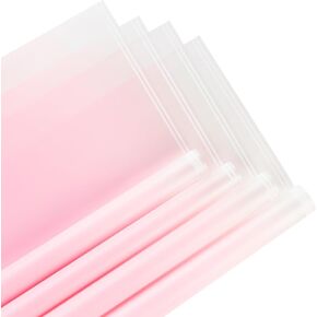 Gloreyan 20 Sheets Flower Wrapping Paper, Florist Bouquet DIY Craft Fresh Flower Wrapping Paper Waterproof Floral Wrapping Gift Box Packaging Material Florist Supplies (White)