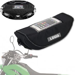 For KLR650 Adventure ABS KLX300 KLX230S Modern waterproof motorcycle handlebar travel bag