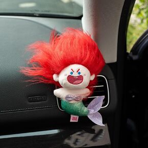 INEBIZ Cute Angry Mermaid Car Vent Decor Clip Automotive Interior Aesthetic Decorations Accessorries for Women