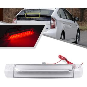 Clear Lens LED 3rd Third Brake Light 3D Style For Toyota 4Runner Prius Prius C Prius V High Mount Third Brake Light