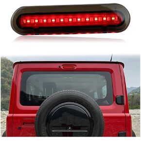 High Mount Stop Light LED Third Brake Light Compatible with Suzuki Jimny JB64 JB74 SUV 2018 2019 2020 2021 Rear LED 3rd Brake Lamp Replacement (Smoke)