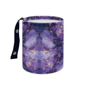 Daisy Cute Car Trash Can Collapsible Portable Car Garbage Bin for Car Front Seat, Back Seat, Floor, Headrest Rubbish Bin Universal Fit