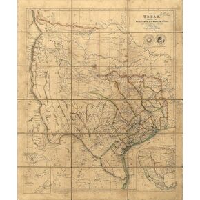 Texas 1841 by John Arrowsmith
